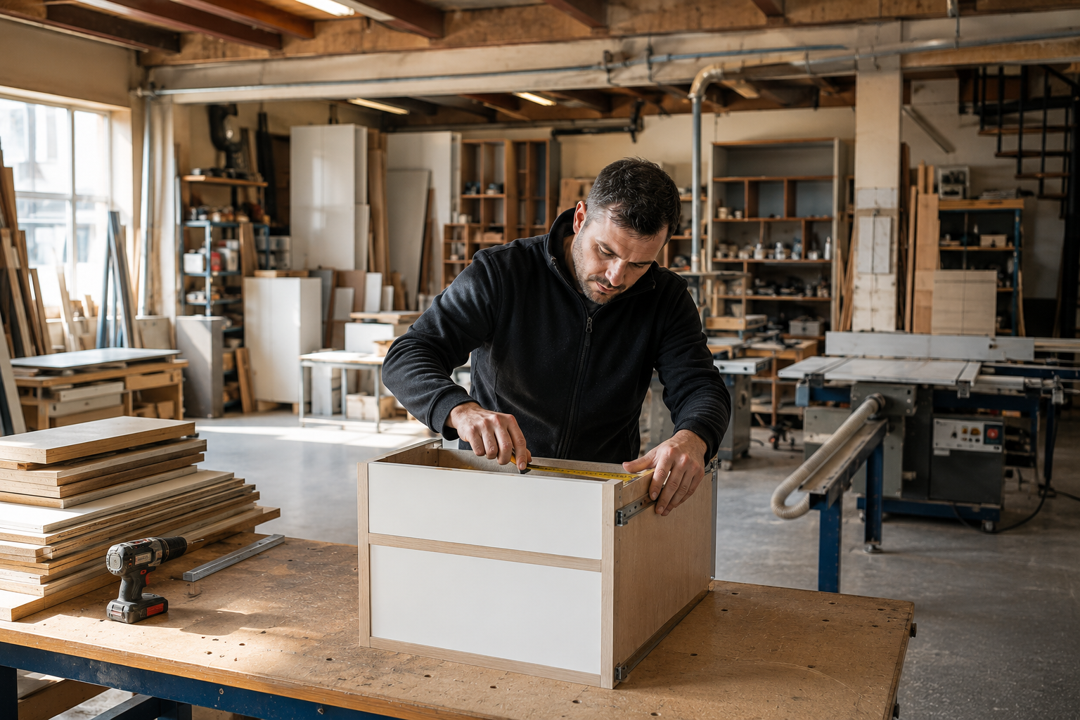 Entreprise individuelle de menuiserie et agencement